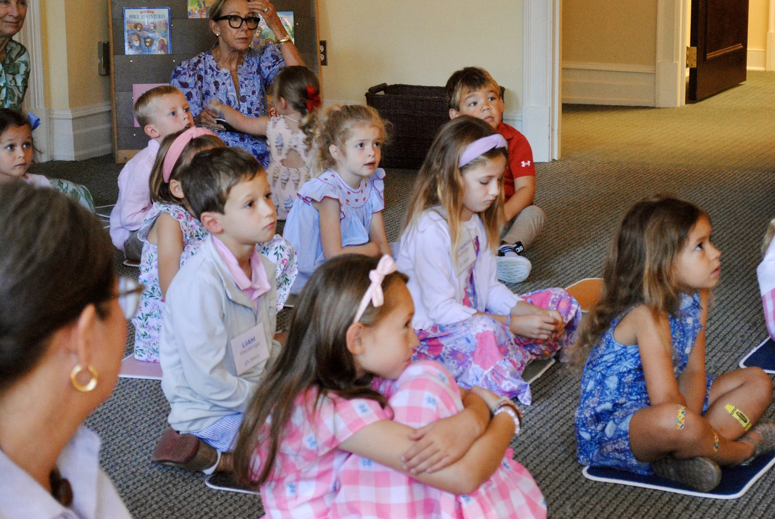 Children's Chapel on Sunday morning