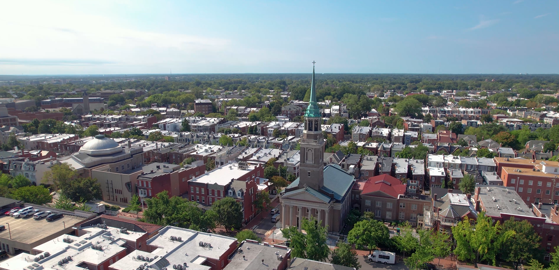 View of St. James's from above