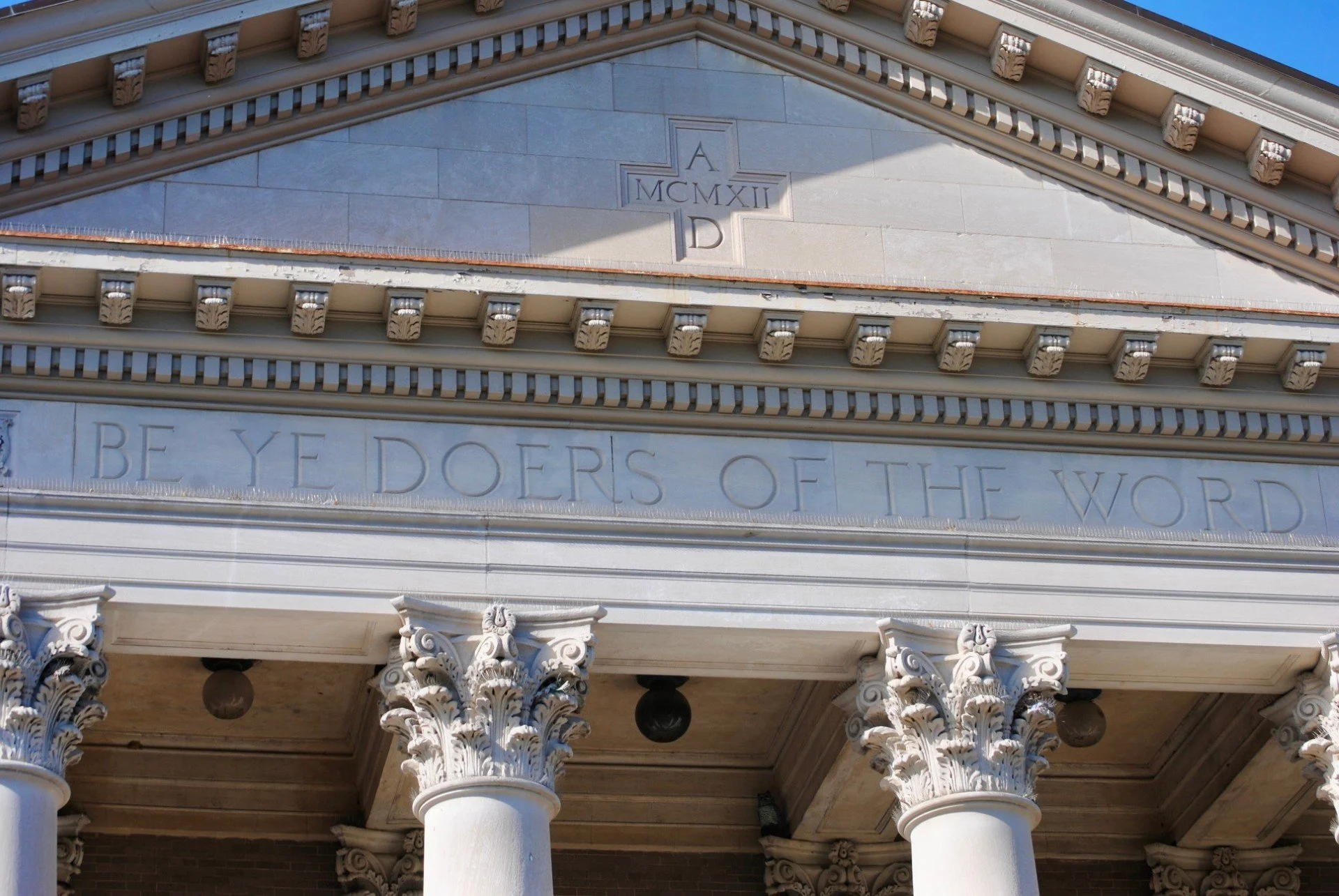 The facade of St. James's