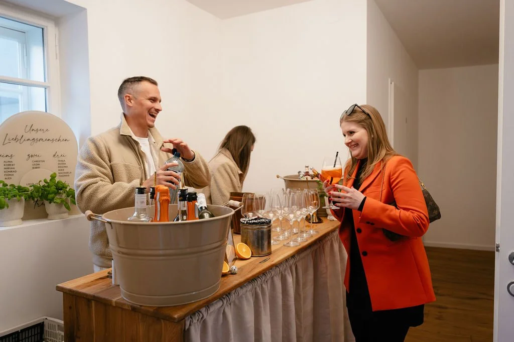 Mobiles Getränke Catering Bar Eventeröffnung