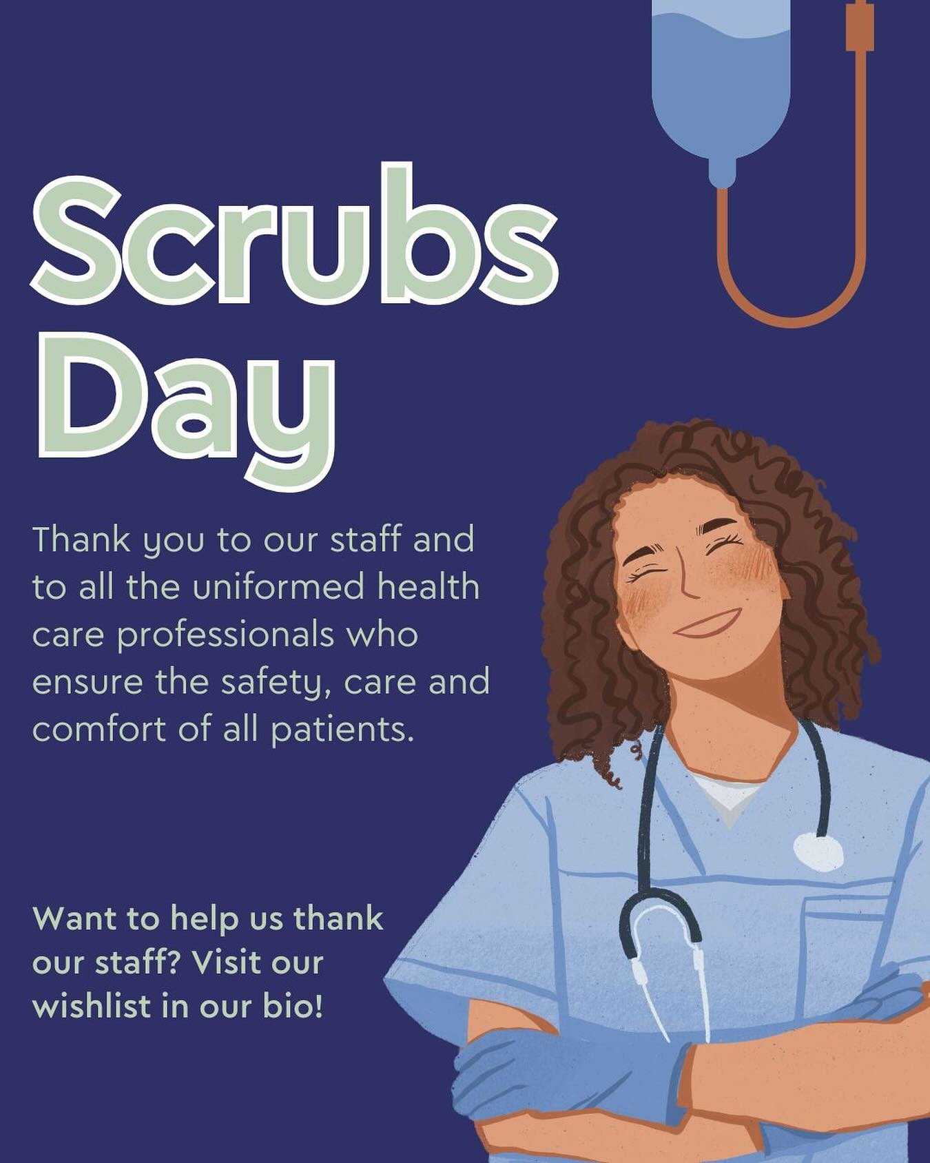 Today is scrubs day - a day dedicated to showing appreciation to hardworking medical professionals. Today and everyday we appreciate all abortion workers because abortion is healthcare! Join us in saying thanking you by visiting our link in our bio t