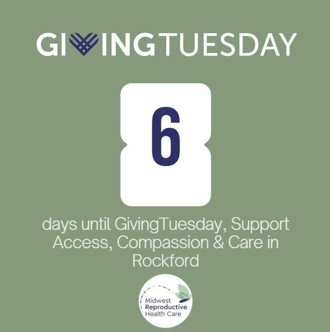 ⏰ 6 Days Until Giving Tuesday!

We&rsquo;re counting down to a day of collective care, compassion, and action. 💛

Your donation ensures:
🌼 Patients can access care regardless of income
🌼 Our clinic remains safe, welcoming, and strong
🌼 Our commun