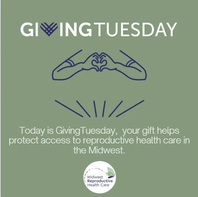 🌿 It&rsquo;s Giving Tuesday! 🌿

Today, your generosity helps keep our doors open, our patients safe, and our community cared for. 💛

At Midwest Reproductive Health Care, we provide in-house procedures, Medicaid access, and compassionate reproducti