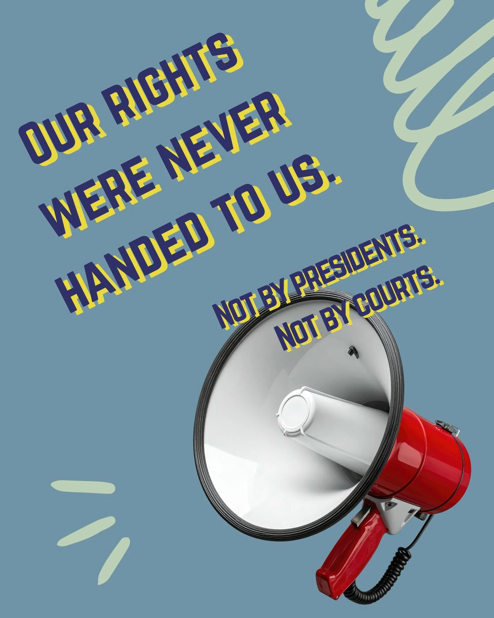 On Presidents&rsquo; Day, it&rsquo;s worth remembering:
Reproductive rights didn&rsquo;t come from their own speeches or signatures.
They came from people organizing, caring for each other, and refusing to accept harm as inevitable.

Reproductive jus