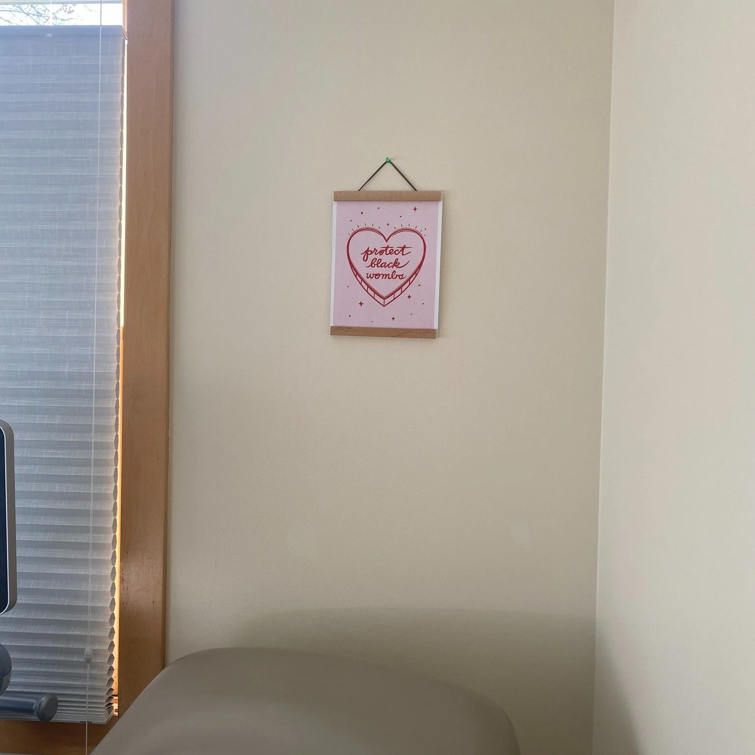 🎨💛 Art, Care, and Community 💛🎨

As we recognize Abortion Provider Appreciation Month, we also want to take a moment to thank the generous donors who made it possible for us to bring these beautiful art pieces into our clinic.

These works are mor