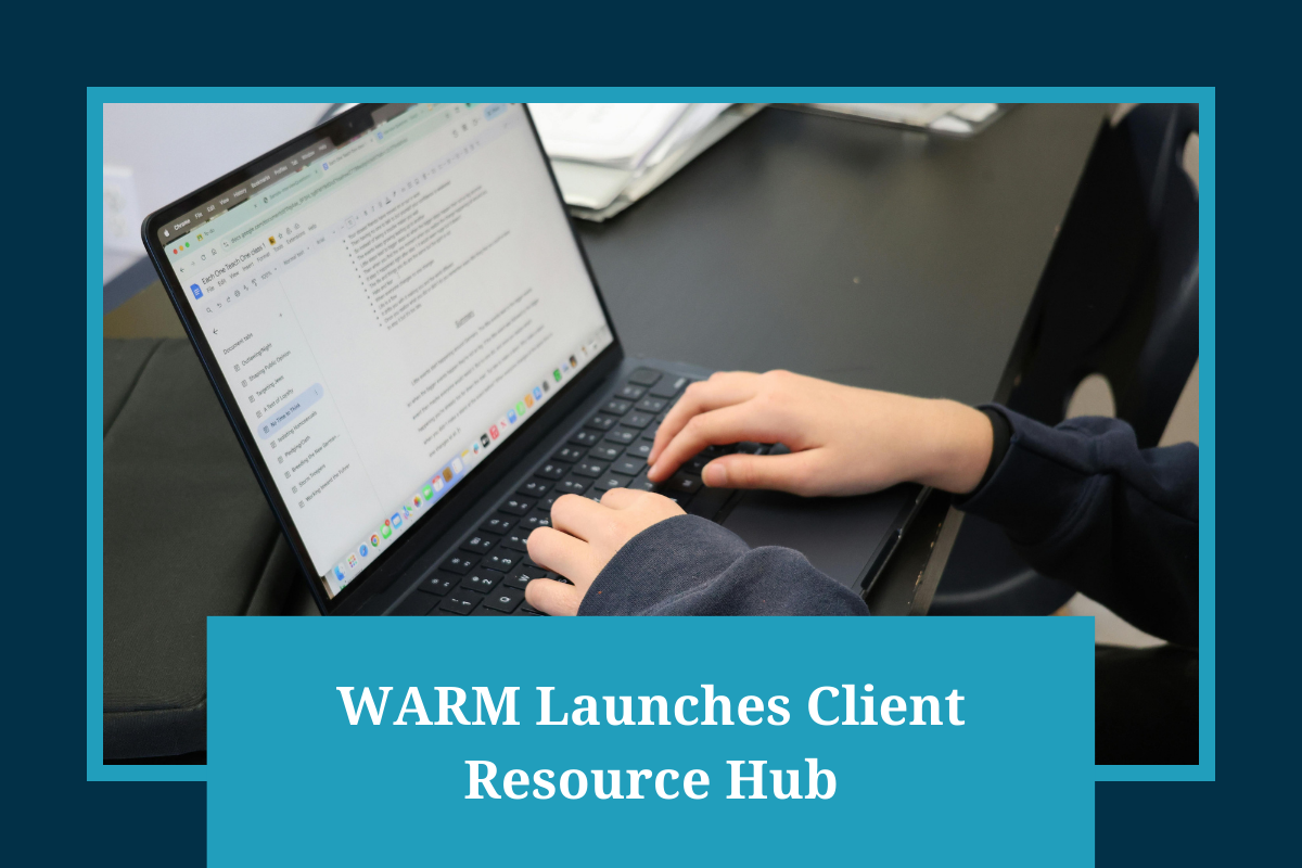 WARM Launches New Resource Hub to Support Neighbors with Tools for Success