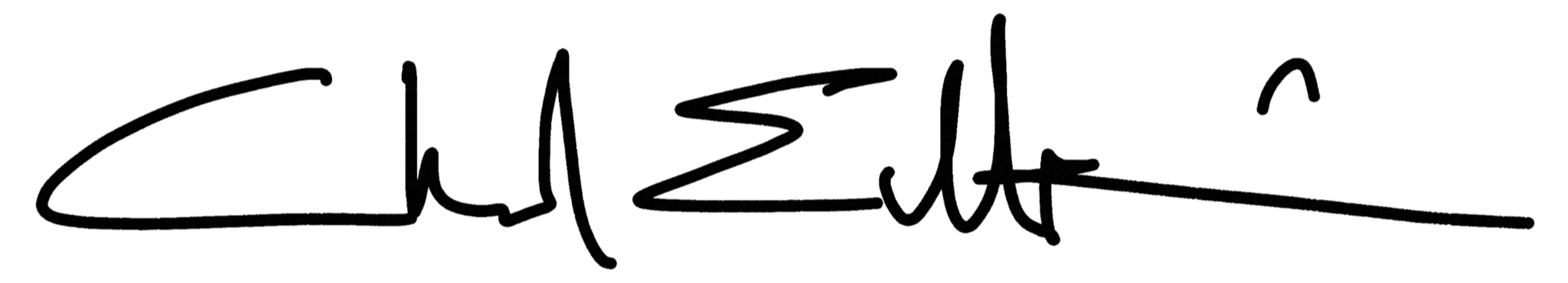 Chad Maxeiner's signature.