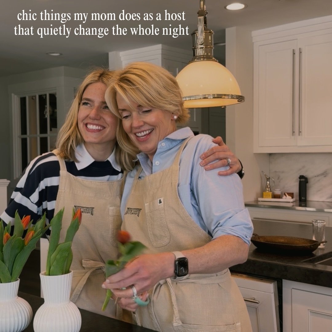 She never called it hosting, she just called it having people over. ☀️