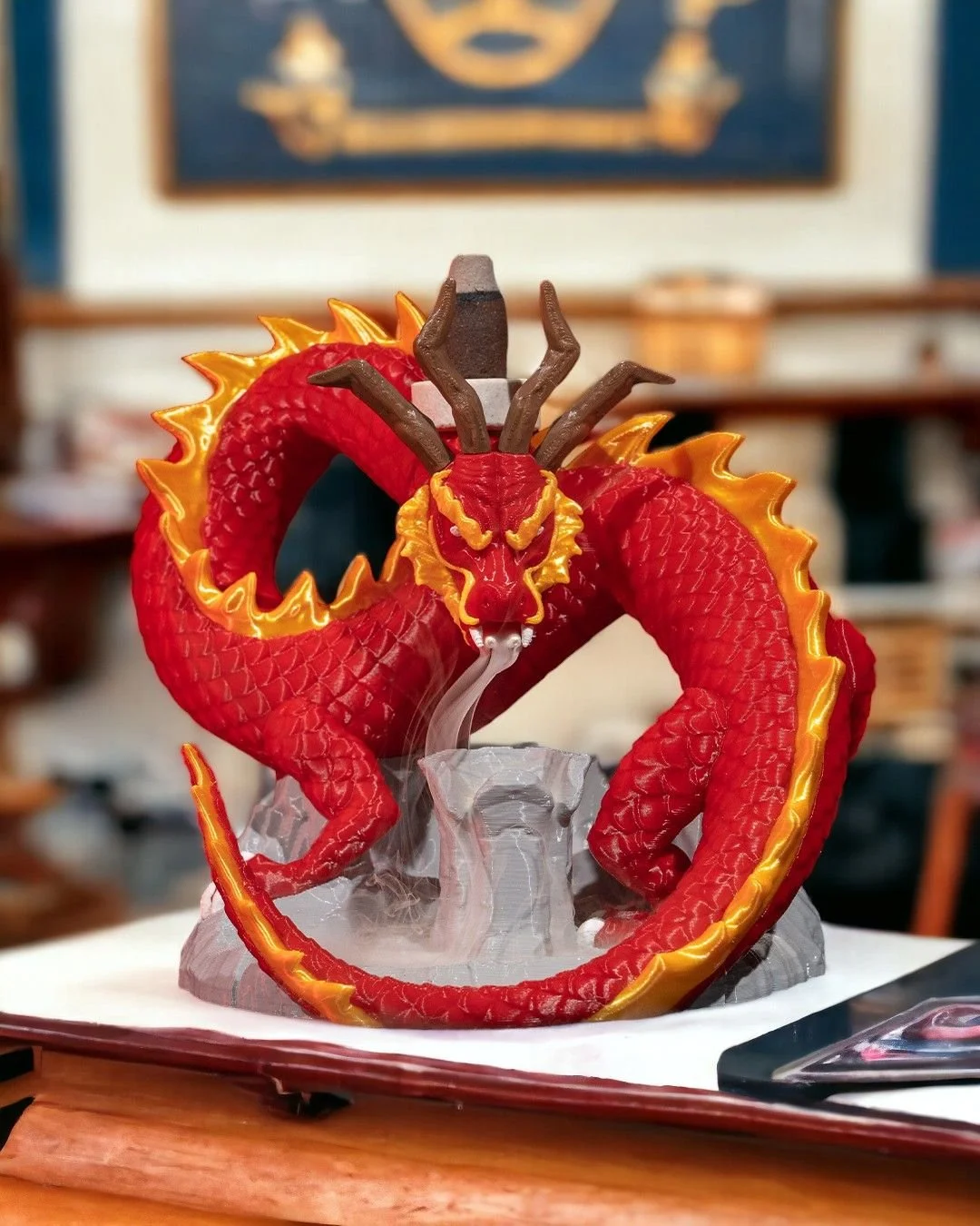 Mist Dragon Backflow Incense Burner