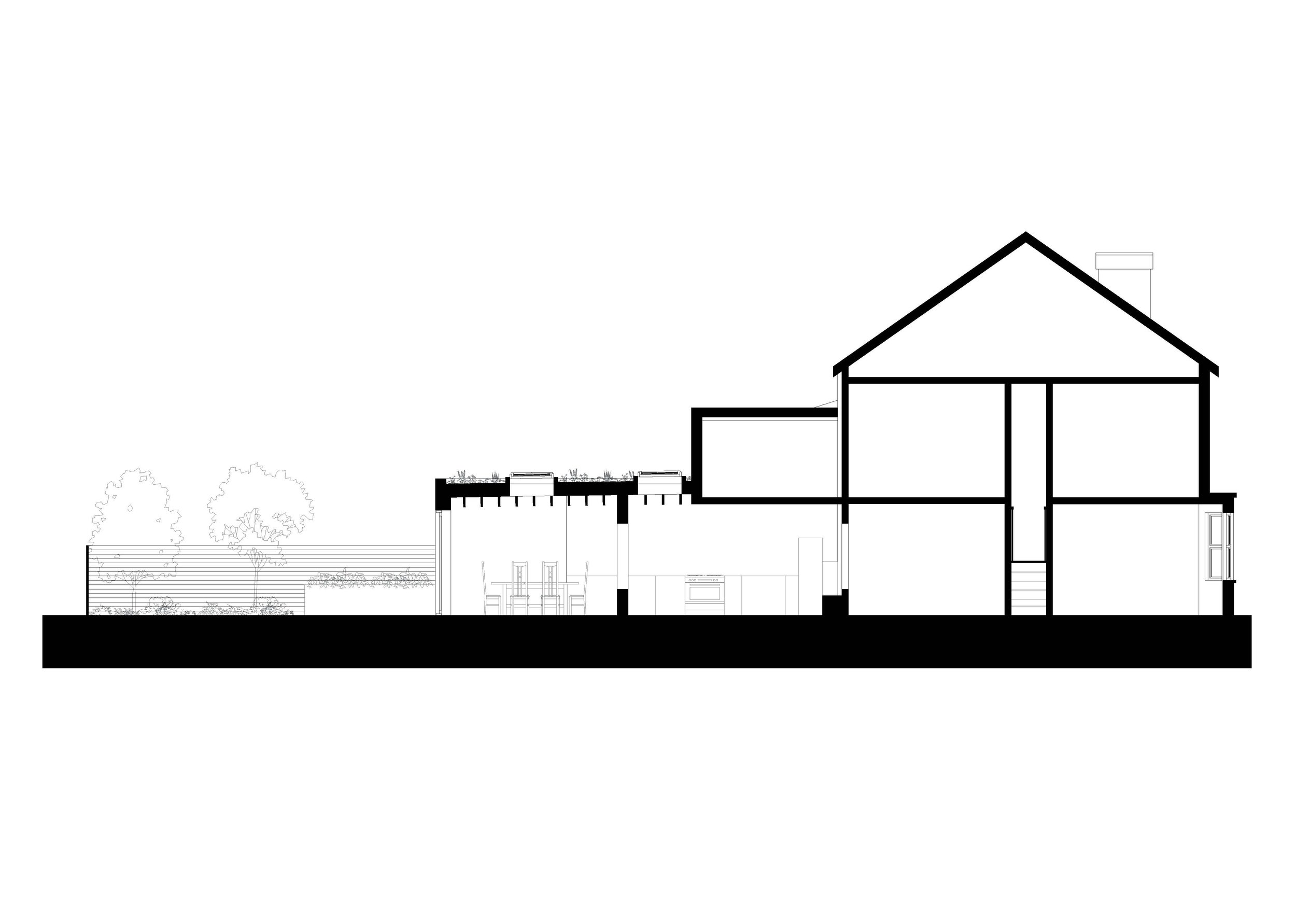 Proposed Section - 3m Extension