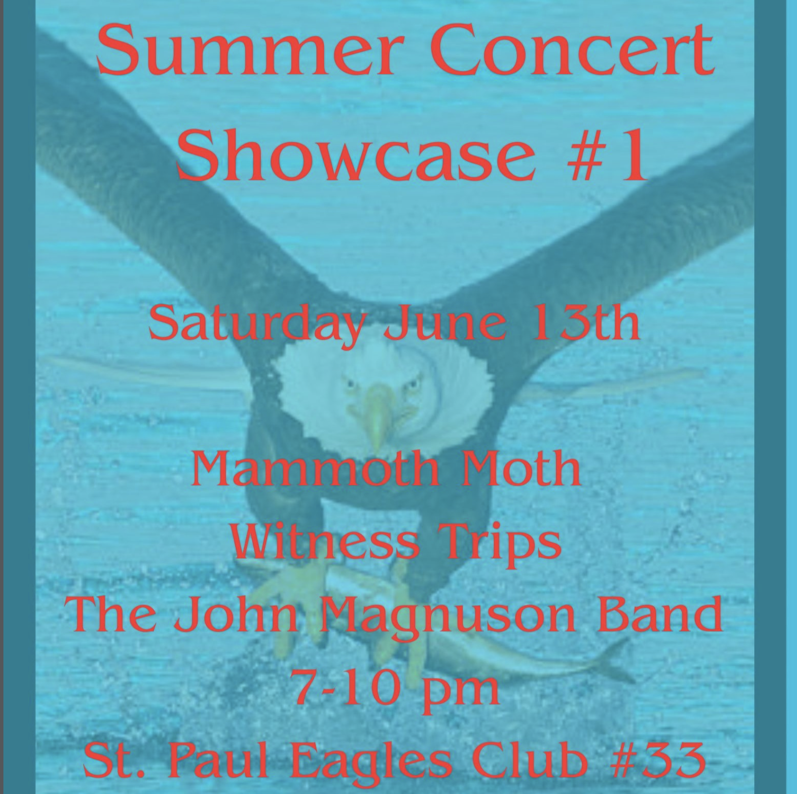 Summer Concert Showcase #1