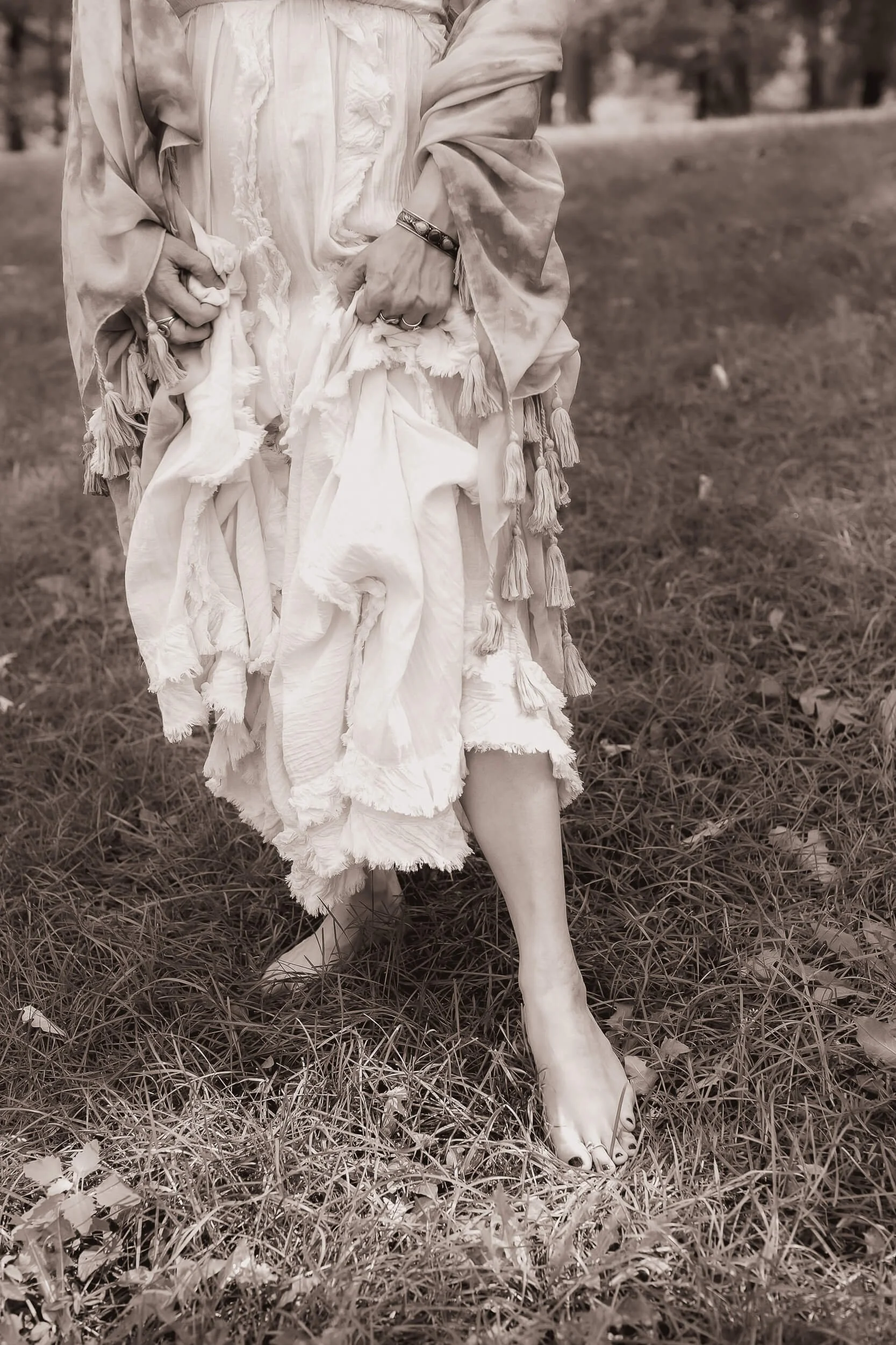 Kristi Amdahl taking a turtle step