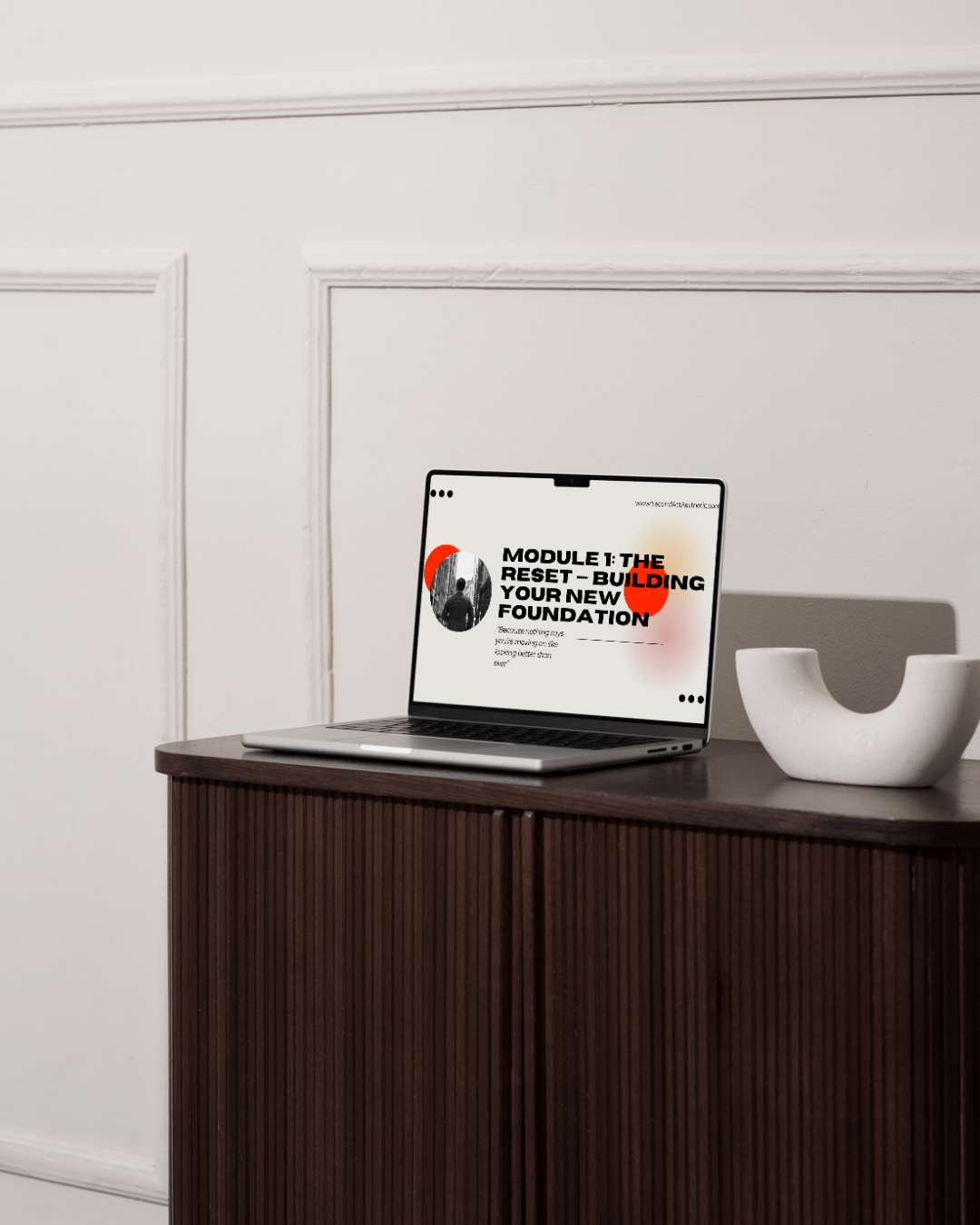 personal branding course mockup