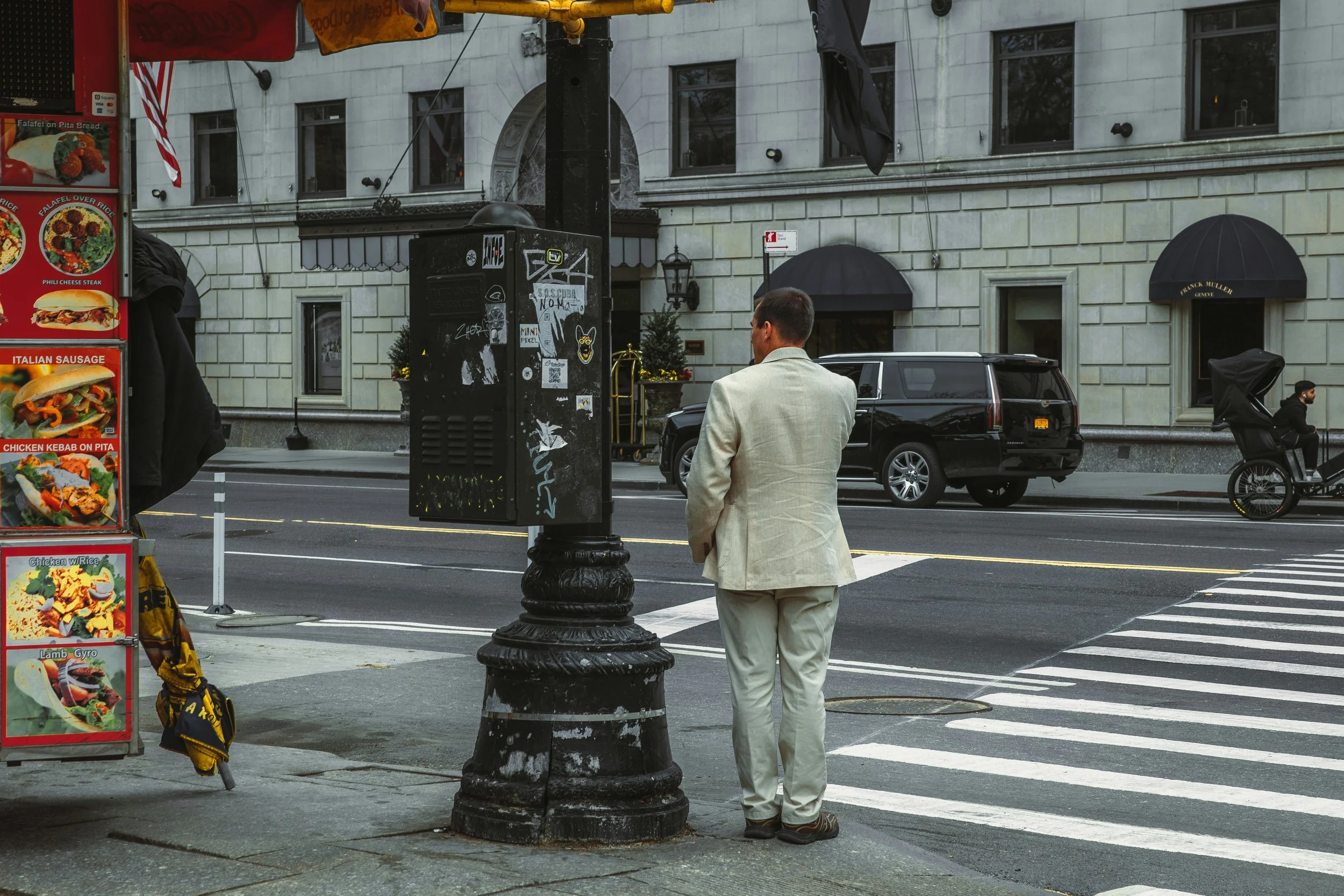 Man in New York personal branding course