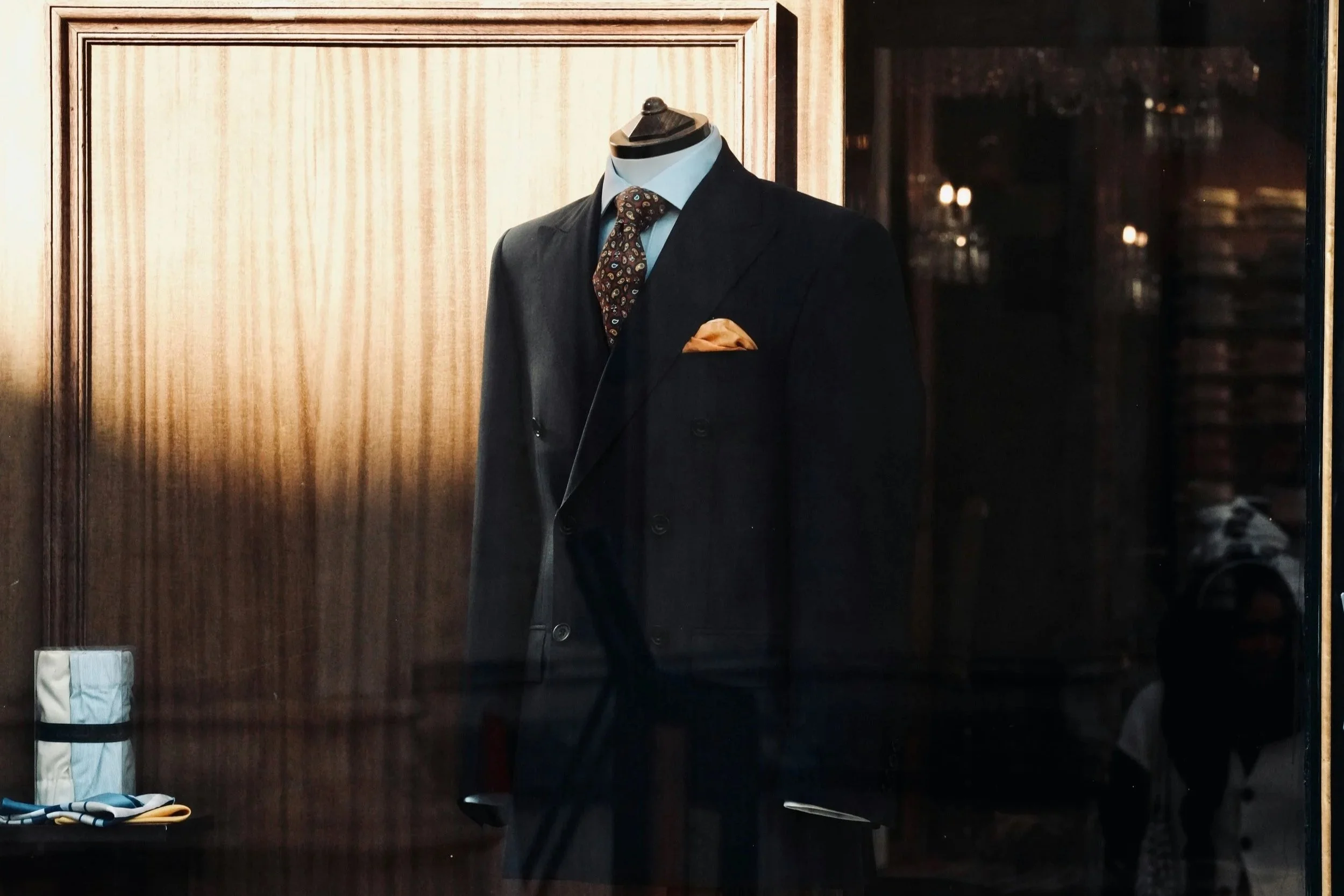 mens wardrobe essentials personal branding statement suit