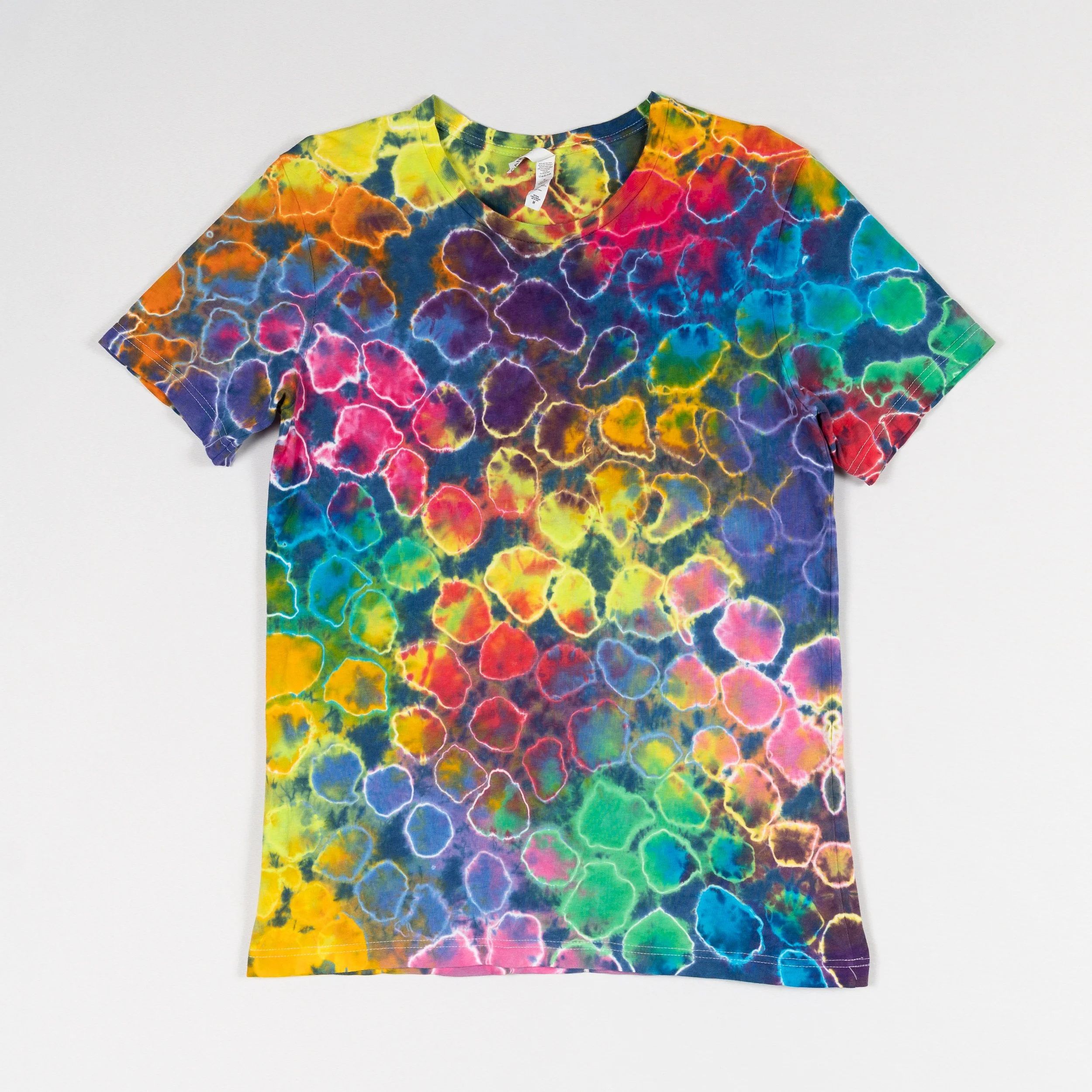 Rainbow Ne-Maki Shibori Tie Dye - M