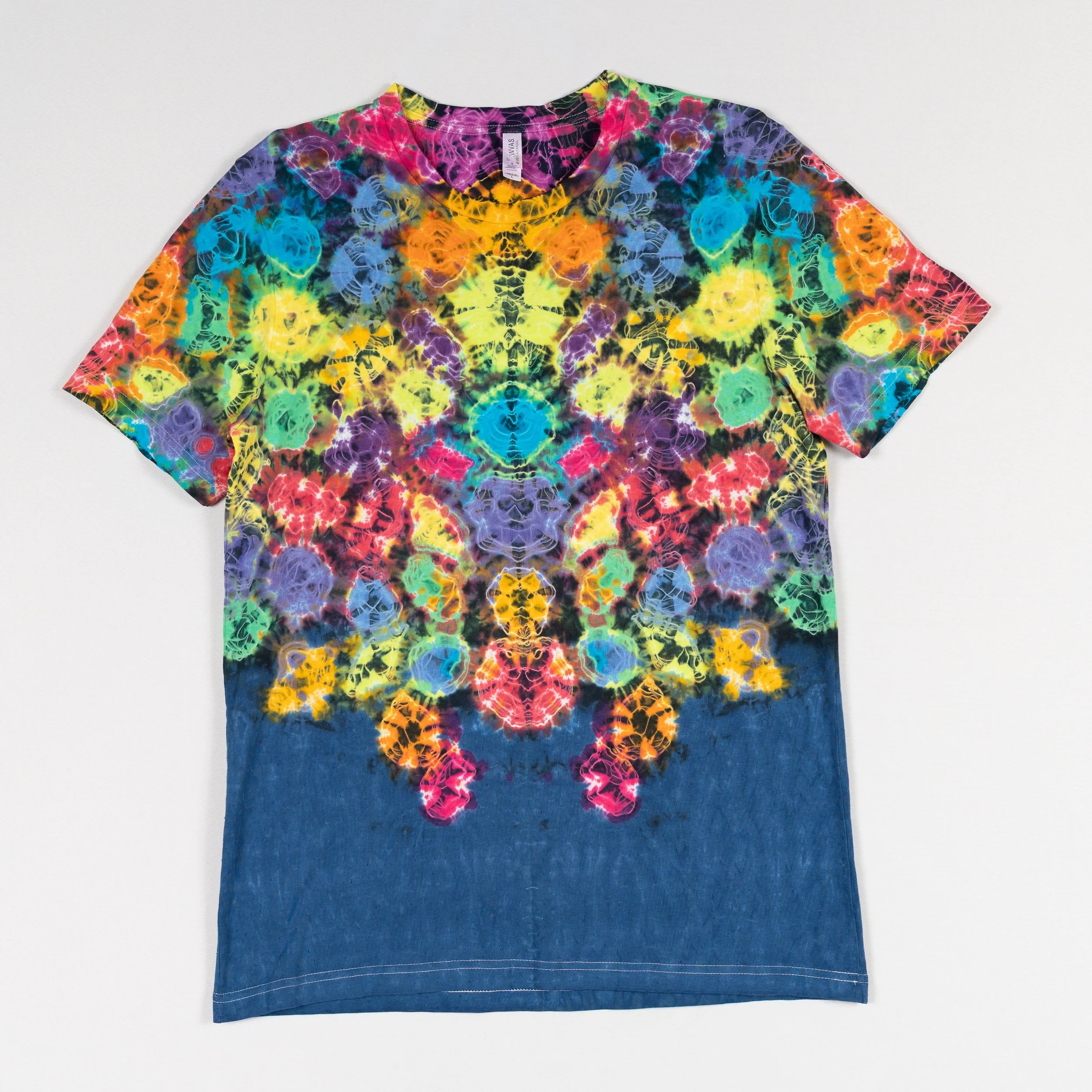 Rainbow Kenney Style Tie Dye - L