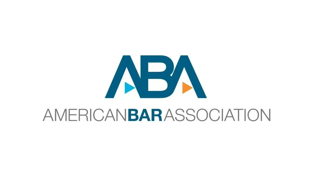 Logo of the American Bar Association with the text "American Bar Association" below