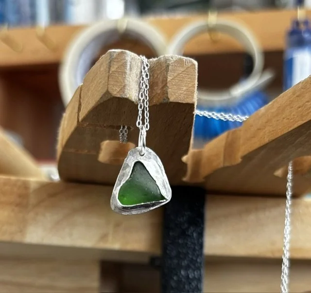 Make a Sea Glass Pendant