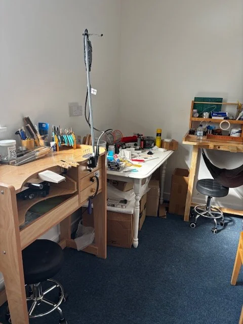 working jewellery studio