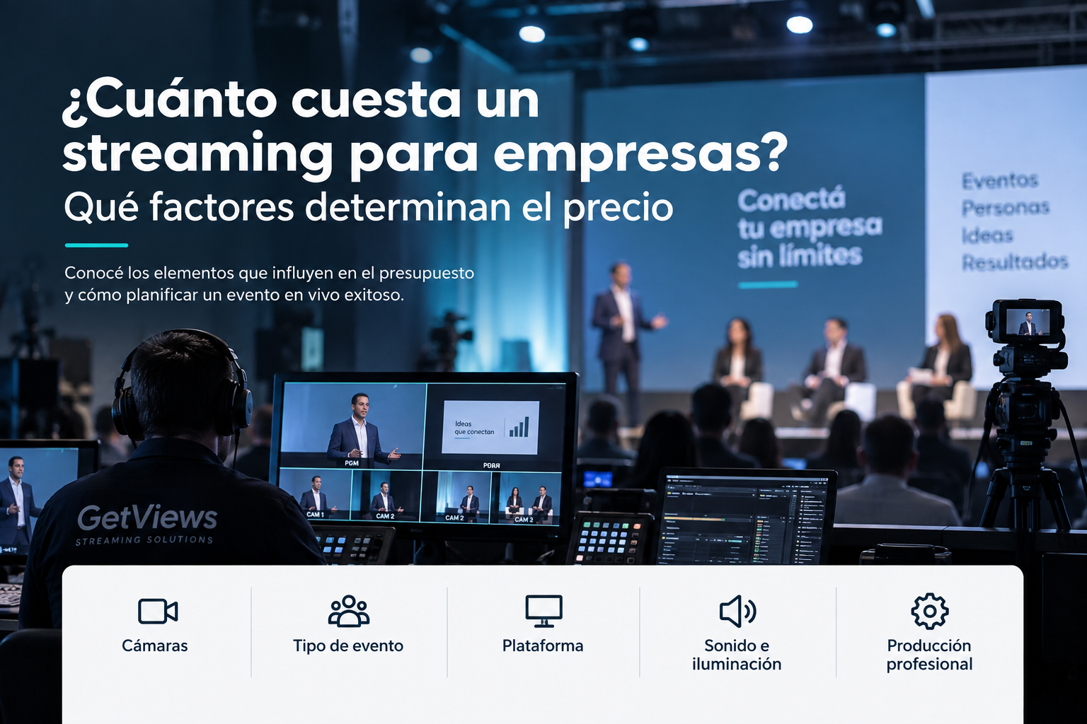 ¿Cuánto cuesta un streaming para empresas? Qué factores determinan el precio