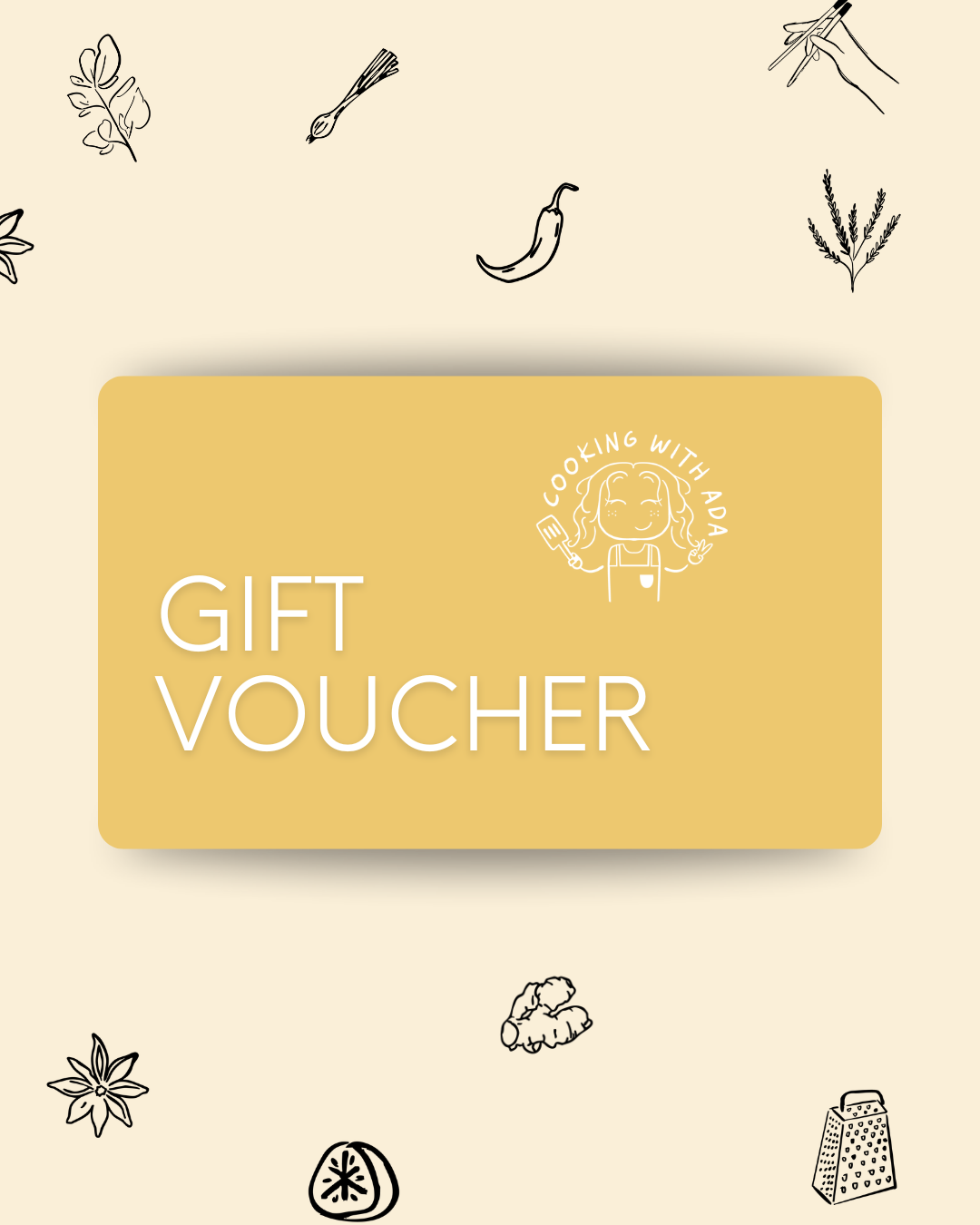 Cooking with Ada Gift Card