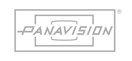 Panavision logo on a black background