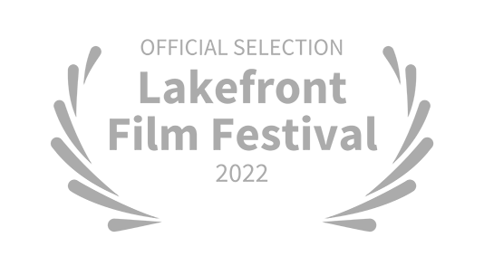Lakefront Film Festival 2022 official selection logo with laurel branches.