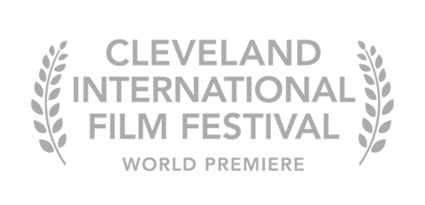 Cleveland International Film Festival logo with laurel branches and text
