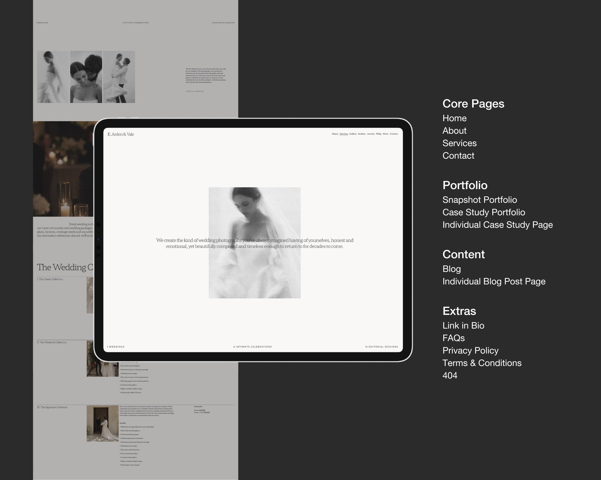 Squarespace Wedding Photography Website Template Pages Included.jpeg