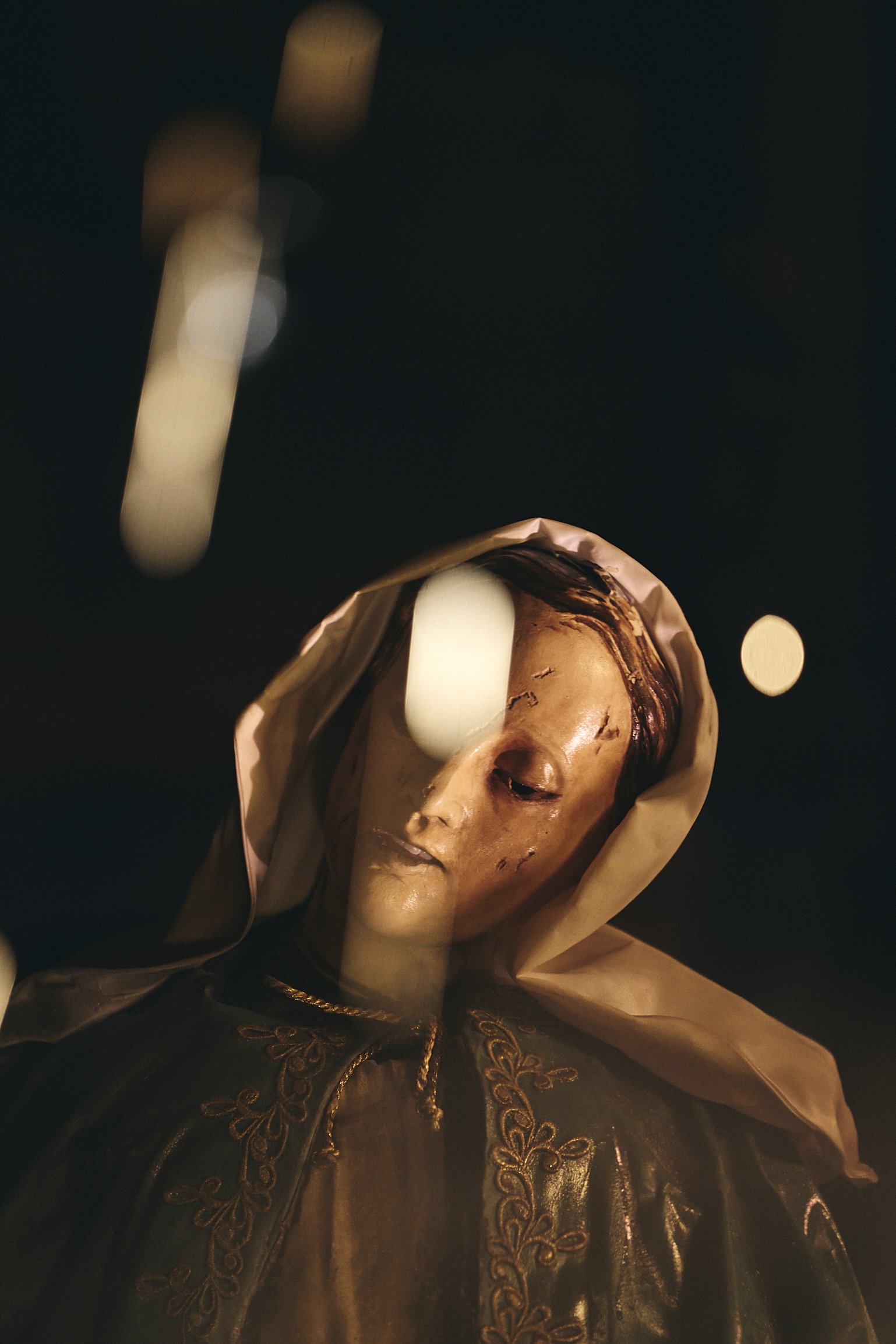 Juliana Lamia as The Virgin Mary in Terrifier 3