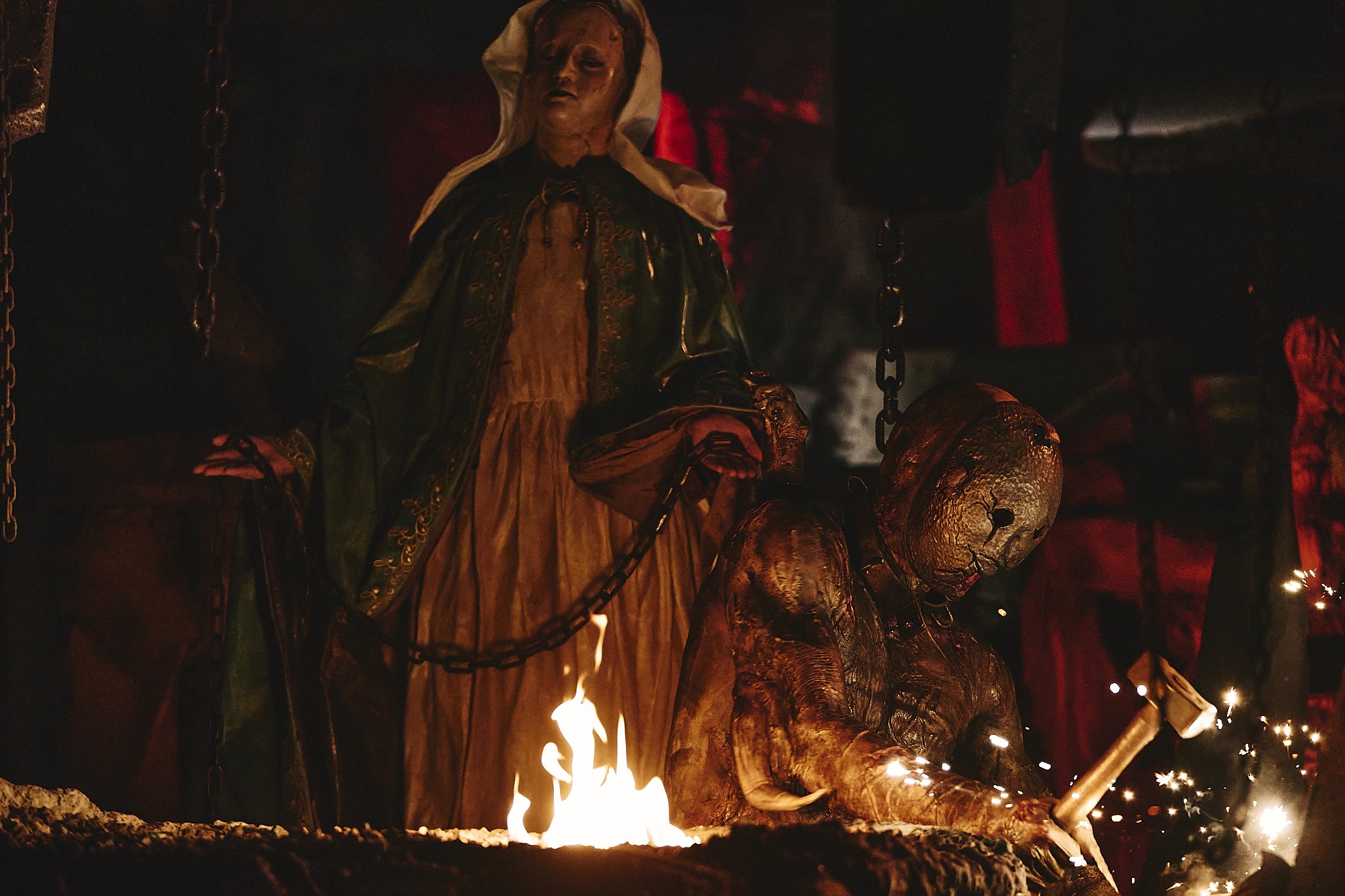 Juliana Lamia as The Virgin Mary in Terrifier 3