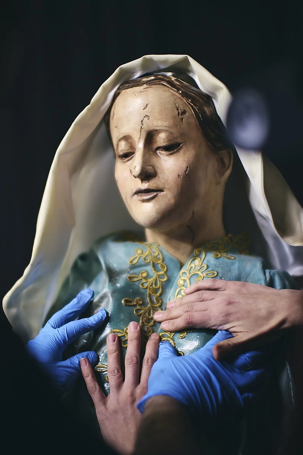 Juliana Lamia as The Virgin Mary in Terrifier 3