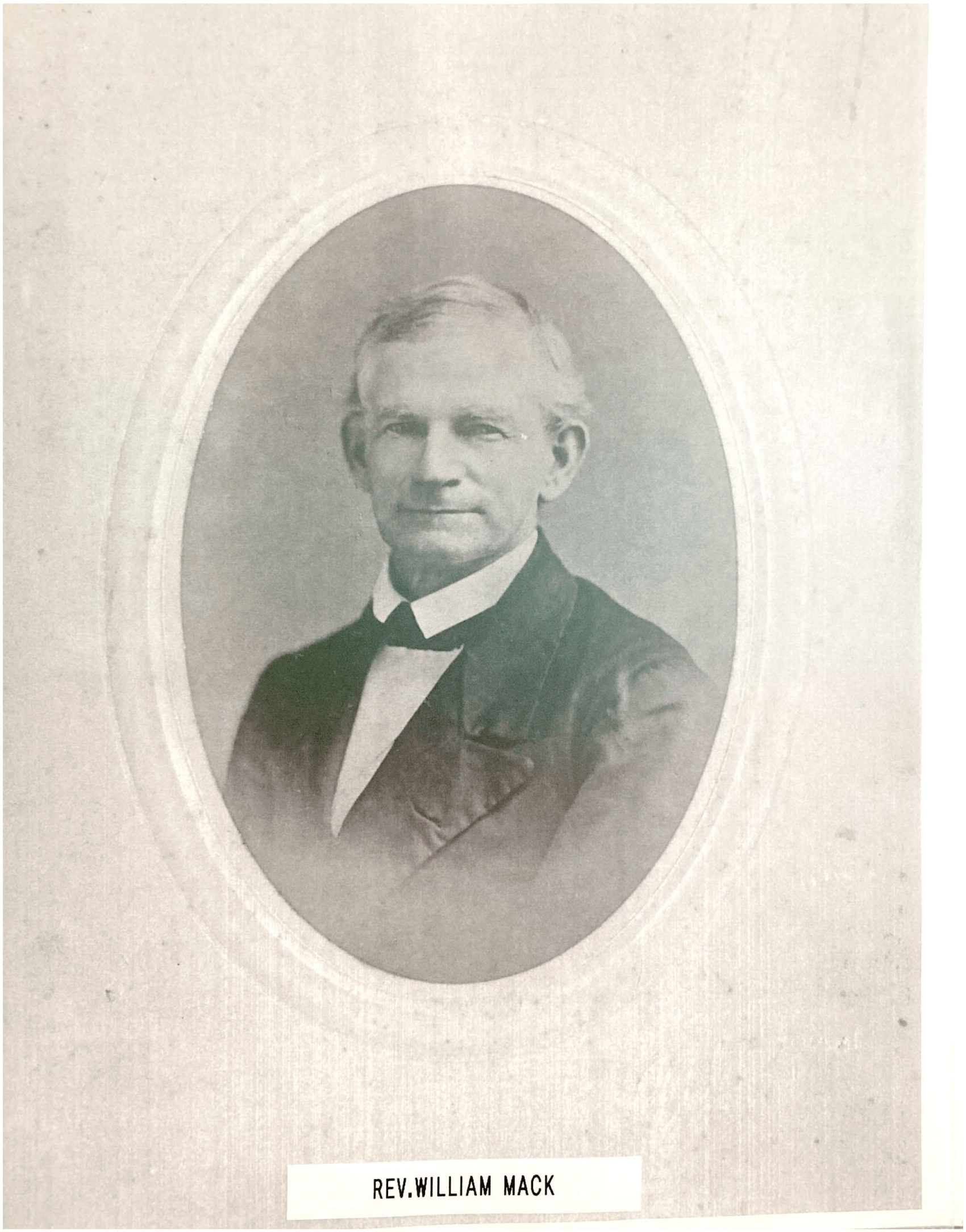 Reverend William Mack