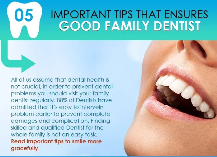 Infographic: Tips to hire a good family dentist