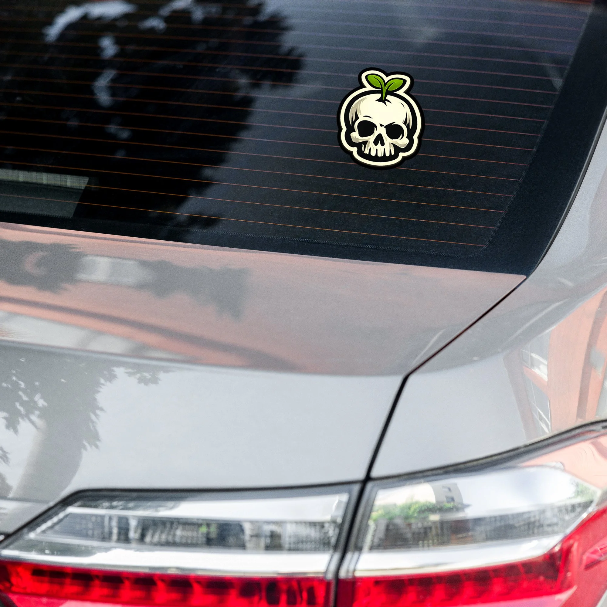 Skull + Sprout Sticker