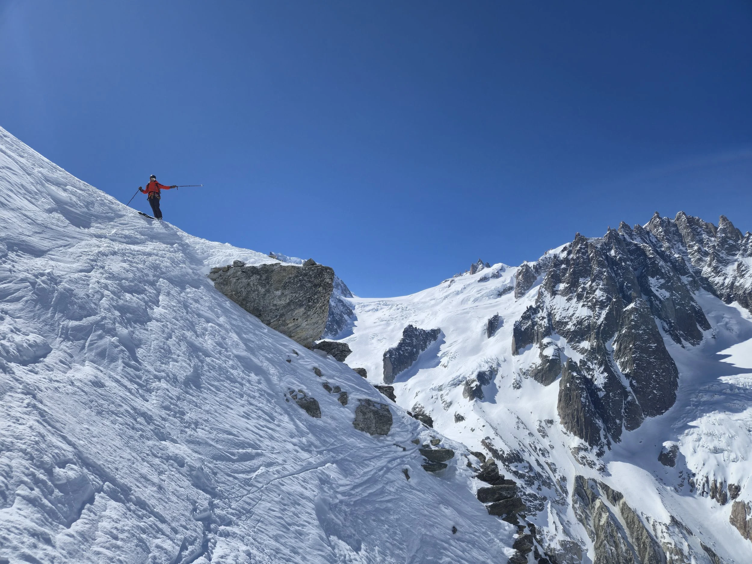 Guided backcountry skiing in New Hampshire with an IFMGA mountain guide