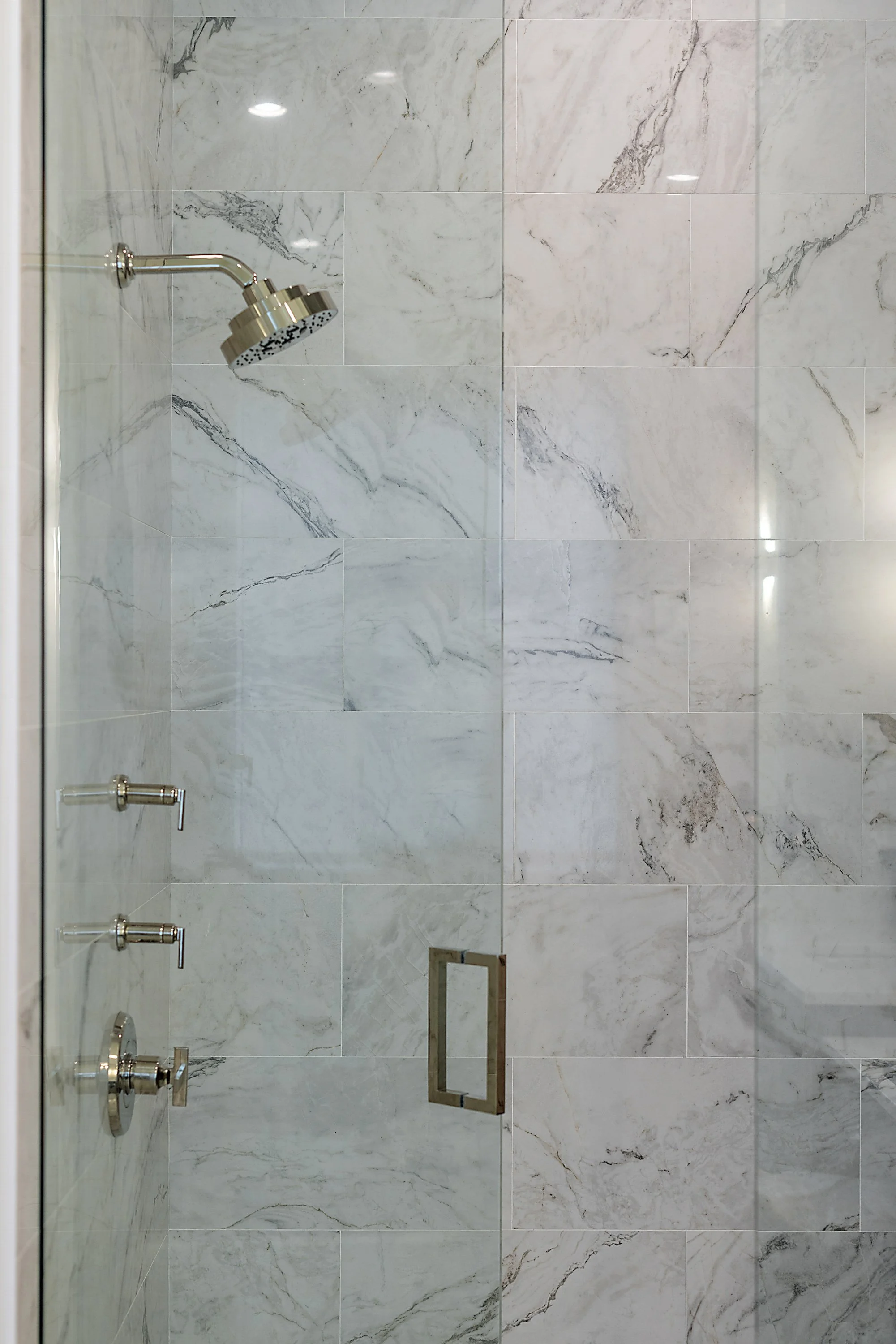 Luxury Primary Bathroom in Custom Home – Haus Custom Homes Michigan