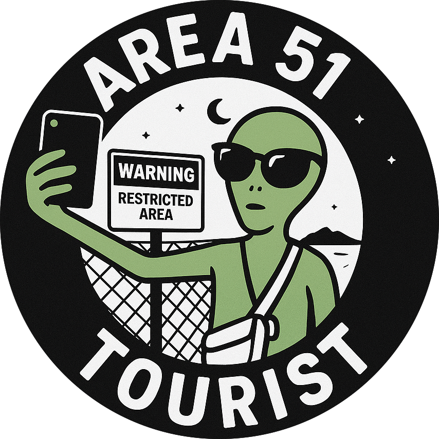 Area 51 Tourist Sticker