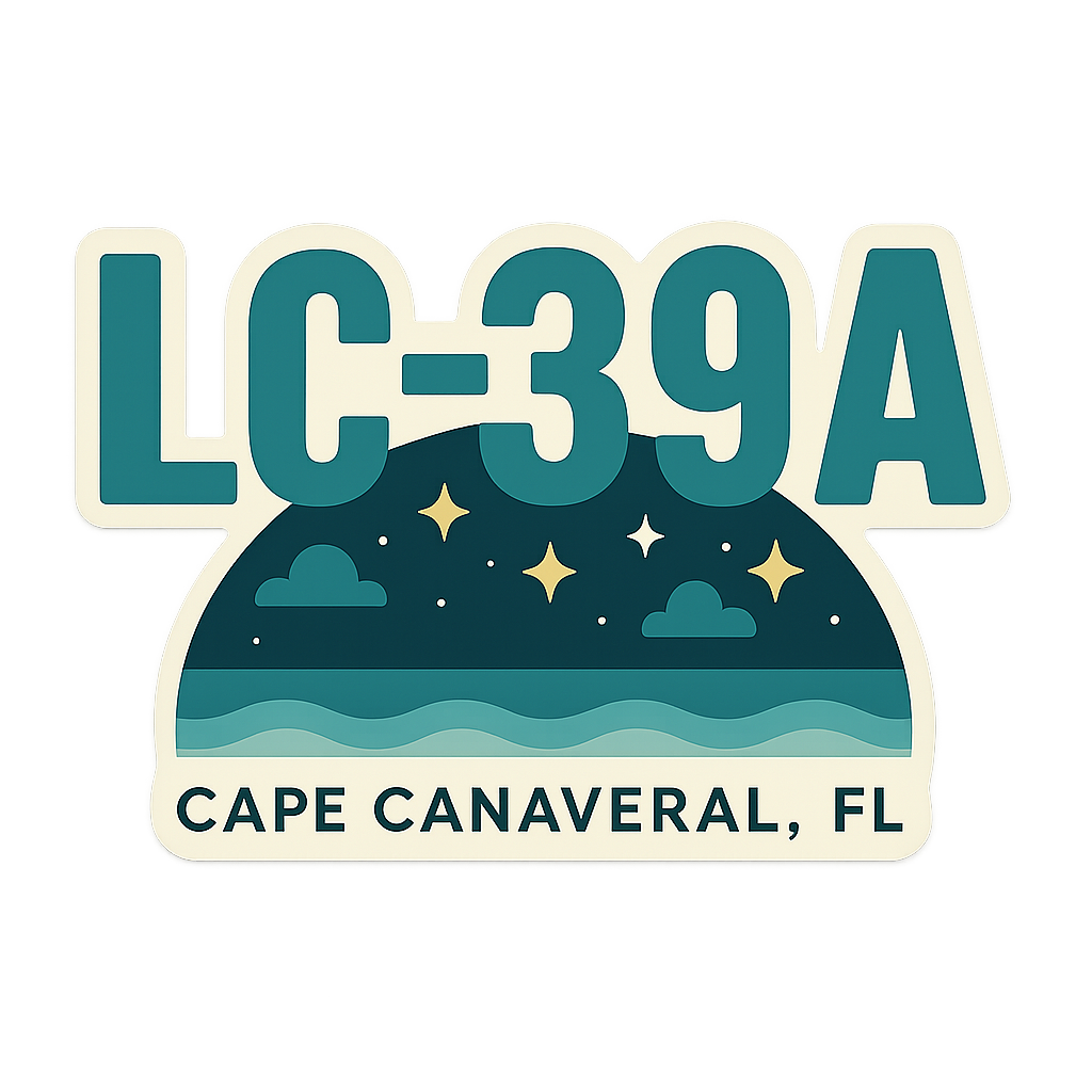 Cape Canaveral, FL - LC-39A Sticker