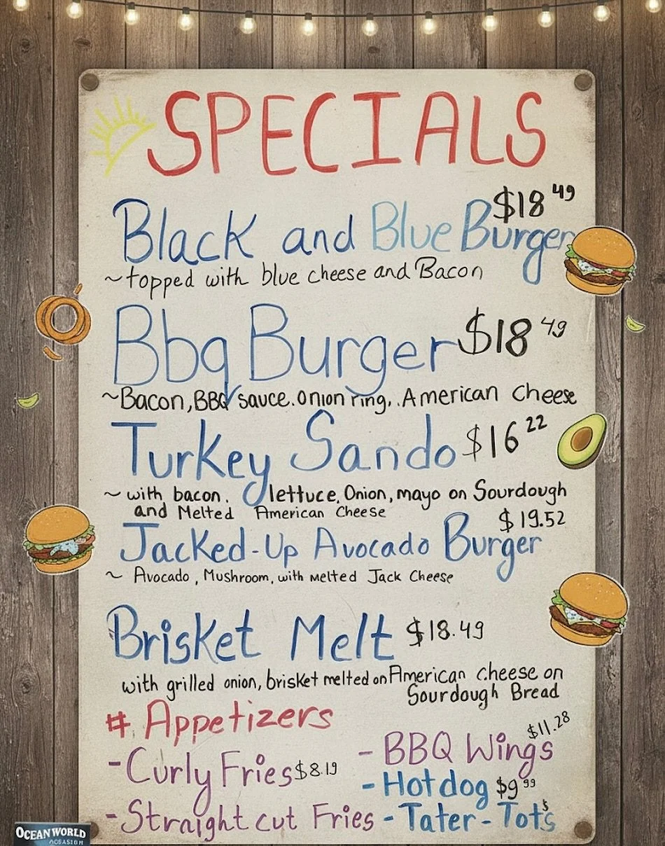 The Week Just Got Better.🤤🤤😋
We&rsquo;re serving up serious flavor this week with two dishes you can&rsquo;t miss:
The Jacked-Up Avocado Burger: 🍔 Avocado,🥑 
mushroom 🍄 and melted Jack cheese 🧀 perfection!
Turkey Sando : with bacon 🥓 lettuce 