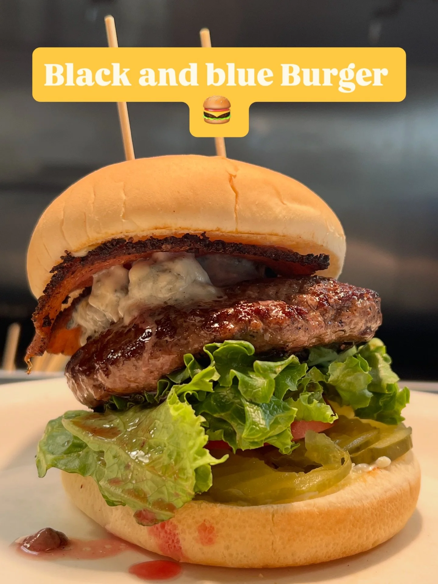 Craving a burger with some serious flavor? Come try our Black &amp; Blue Burger! We stack it high with homemade smoky bacon, rich blue cheese for a bite you won&rsquo;t forget.
Swing by and visit us right on Redwood Highway!
📍 Find us: 31195 N. Redw
