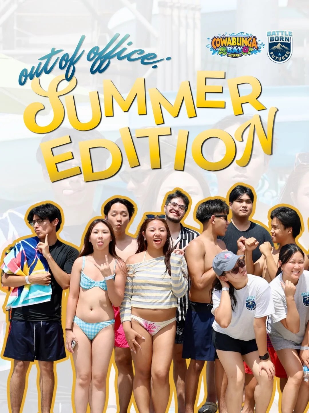 🌊☀️ We beat the heat today with our Out of Office: Summer Edition event at Cowabunga Bay Las Vegas!

Members had the chance to take a break from the daily grind, connect with one another, and enjoy a day full of water slides, laughter, and summer fu