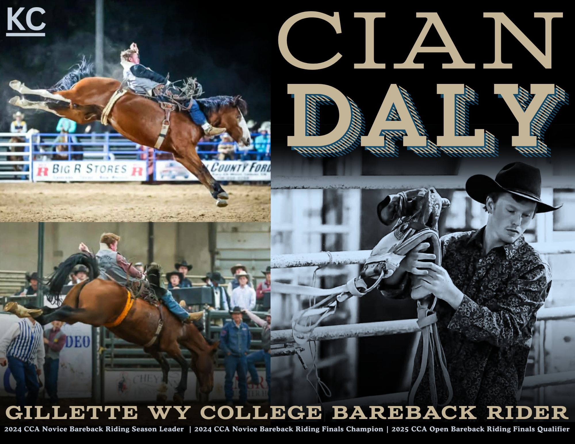Cian Daly | Professional Bareback Rider