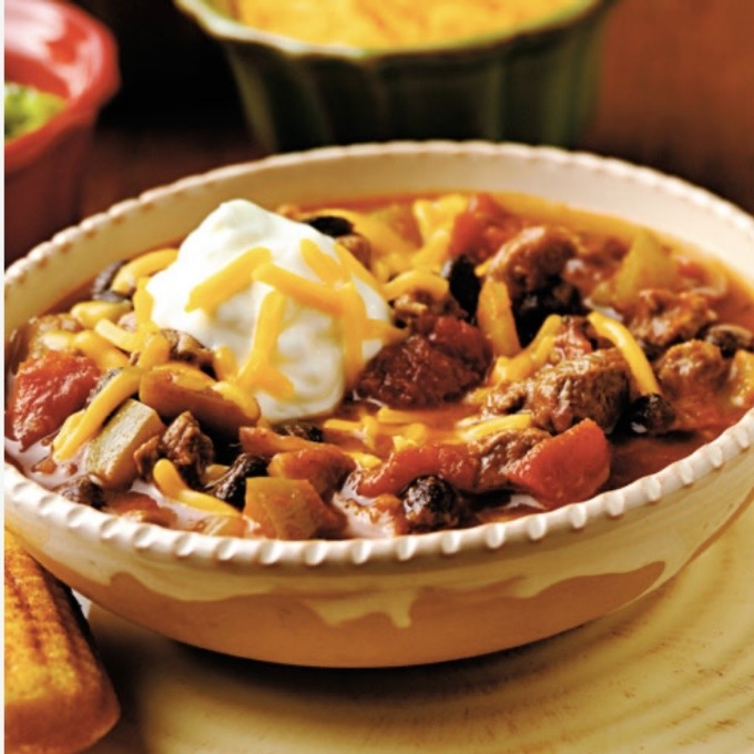 Oven BBQ Chili