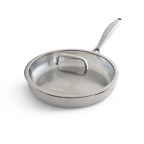 12" (30-cm) Stainless Steel Skillet