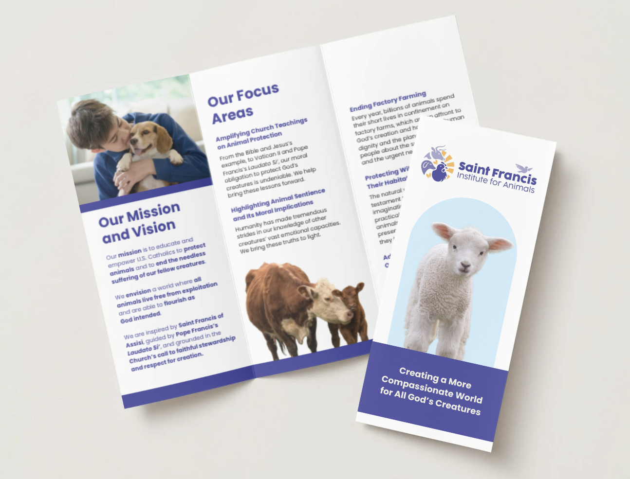 Printable Brochure: Saint Francis Institute for Animals (General Brochure)