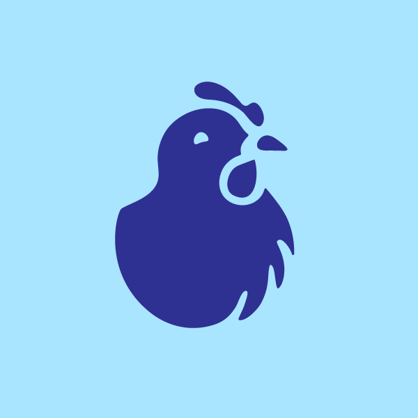 Chicken from logo