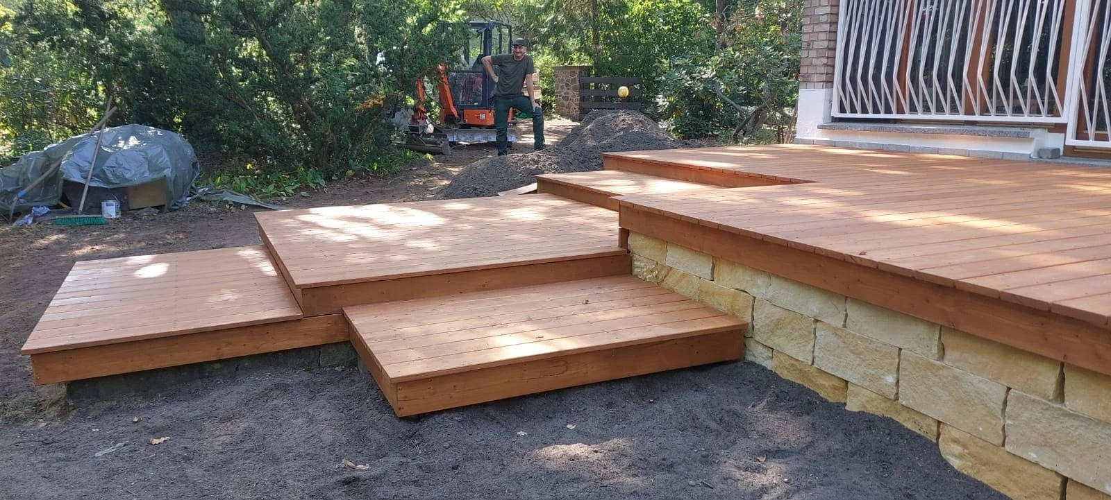 Holzterasse