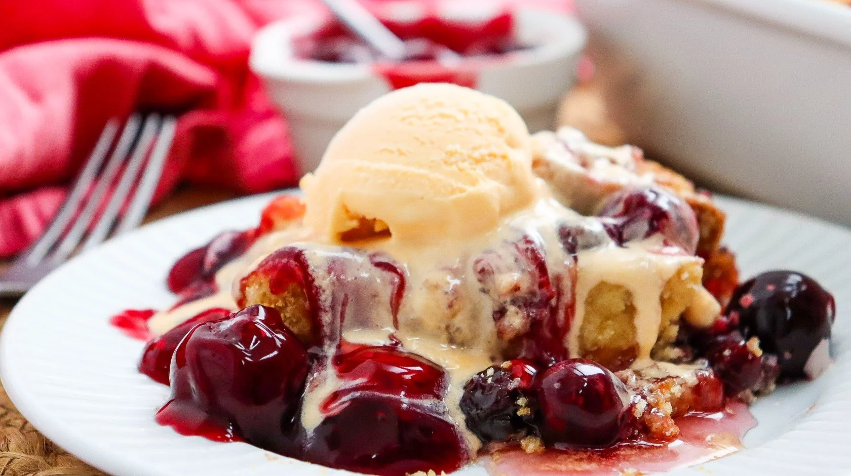 Cherry Dump Cake